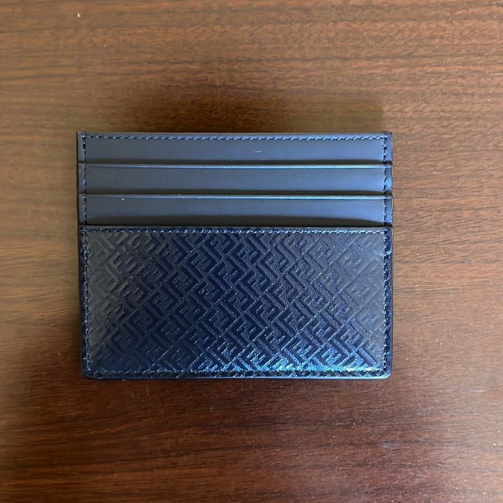 Fendi FF Jacquard cardholder wallet NEW - Picture 3 of 5